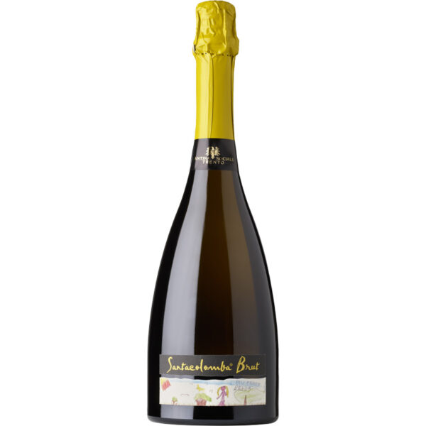 SPUMANTE BRUT NATURE METODO CLASSICO SANTA COLOMBA 0,75